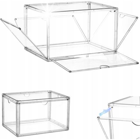 PREMIUM-SAMMLERVITRINE für Figuren, Spielzeugladen, Büro, 4-teilig
