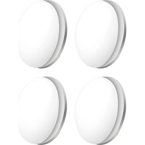 Poids De Rideau De Douche - Magnétiques - Étanches - Pour Rideaux Et Nappes - 4 Pièces - Blanc