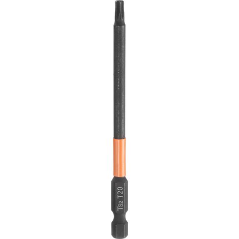 Embout Tournevis Torx T20 Tige Hexagonale 1/4" Long 4" (100mm) (1/5)