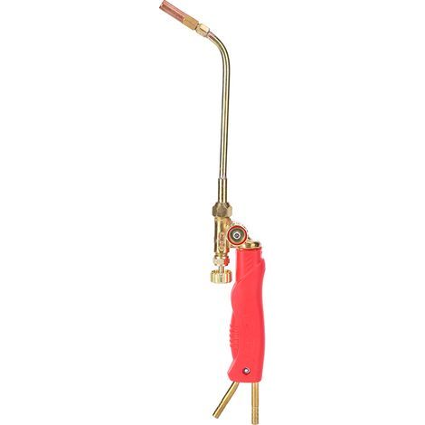 Pistolet de chalumeau à gaz, H01-2 Micro-professionnel en laiton Laiton multifonctionnel à joint polyvalent de type injection à oxygène, chalumeau à souder 30Cm. (1/5)