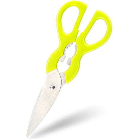 Ciseaux Cuisine - Acier Inoxydable Alimentaire - Démontables pour Nettoyage Approfondi - Ouvre-Boîtes Ouvre-Bocaux Casse-Noix - 15 cm - 1 Pièce (1/5)
