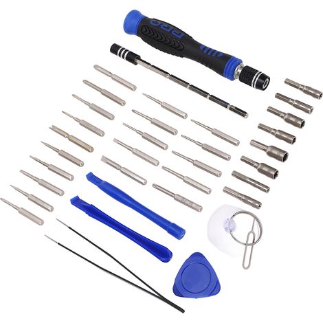 Kit de tournevis pour drones : tournevis télescopique avec embouts magnétiques de précision, poignée antidérapante et capuchon rotatif. (1/5)