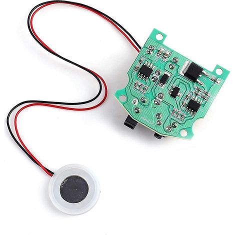 Lot de 2 humidificateurs à atomisation ultrasonique de 20 mm avec circuit imprimé 3,7-12 V (1/5)