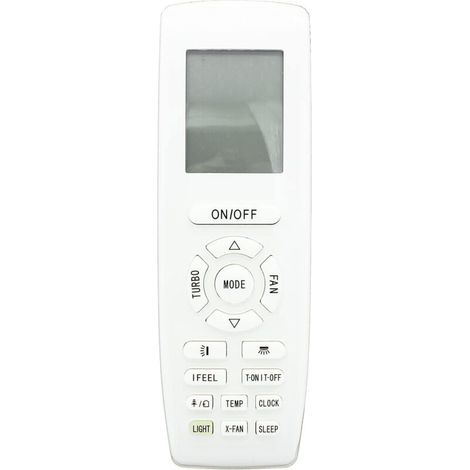 Télécommande De Rechange Pour Climatiseur - Compatible Gree YAP1F YB1F2 YB1FA - Fonctionne Sans Programmation - 1 Pièce