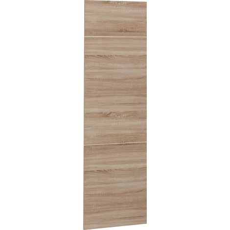 Frente de cocina R-Line, Sonoma, 59.6 x 196 cm frente de mueble para mueble de integración de frigorífico, Vicco (1/5)