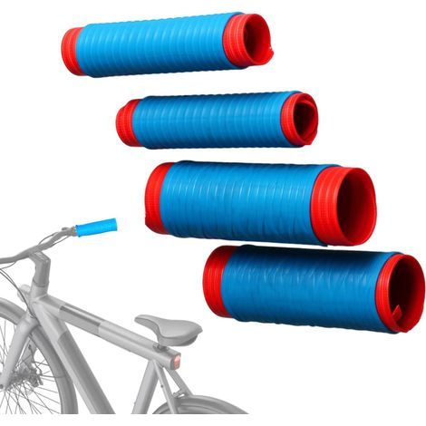 Handlebar grip cover - Silicone protective cover for brake lever - Handlebar and brake lever grip covers - For bicycles, motorcycles, scooters, road bikes, cars, quads (1/5)