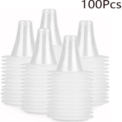 Lot de 100 capuchons de rechange pour thermomètre auriculaire numérique – DELKEVIC