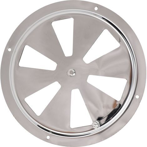 Fydun Couvercle de Ventilation Rond en Acier Inoxydable de qualité Marine, avec Bouton Latéral, pour Bateau, Yacht, RV, Plaque de Ventilation de Cabine (6 Pouces). (1/5)