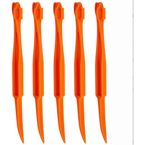 LYERCW - Éplucheur d'oranges et d'agrumes, ustensile de cuisine en plastique sûr, pour fruits simples (1/5)