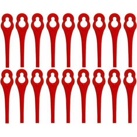 100 Ersatzmesser, kompatibel mit IKRA IART 2520 Rasentrimmern. Nylonmesser für IAT 20-1M (1/5)