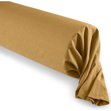 Taie de traversin - Prémium - 45 x 185 cm - 100% coton - Certifiée Oeko-Tex - Douceur et robustesse (1/3)