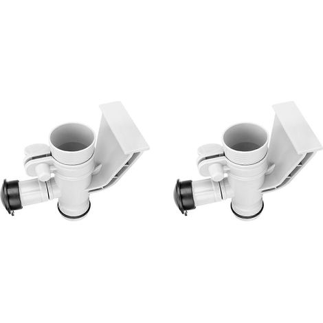supports de tuyau et vanne de jet d'air 637R 12363, compatibles avec l'entrée de la vanne de jet d'air de rechange Intex C1000 Krystal Clear (1/5)