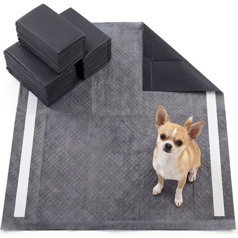 Tappetini assorbenti per cani, confezione da 150 pezzi, 60x60 cm, 6 strati assorbenti