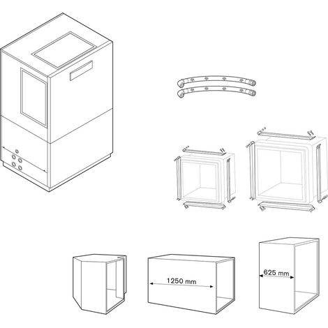 Paket WWP L 12 ID Wandaufstellung für WKS - 890047 von Weishaupt
