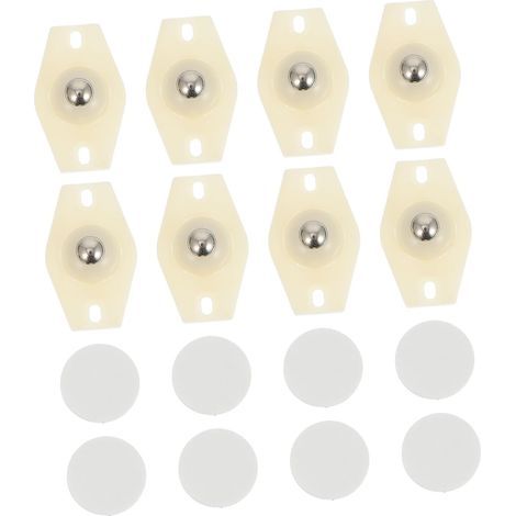 Pieces Large Wheel Pulley Adhesive Glides for Household (1/5)