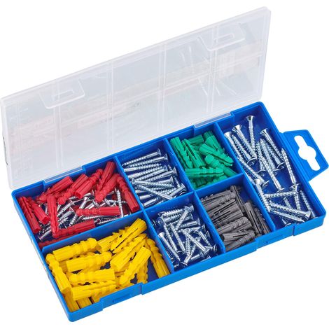 ASSORTIMENTO VITI E TASSELLI 160 PZ (1/3)