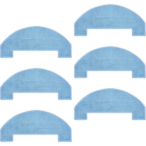 Serpillières Accessoires pour Proscenic Q8/Q8 Max,pour Ultenic D10/T10 Lite,pour Mova E10/E20/E20 Plus,pour BPMIO B15/B15 Plus,pour Lubluelu L15,pour Trouver E10/E20 Pro,pour Mamibot EXVAC700 Pioneer (1/5)
