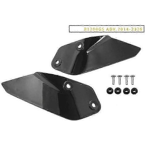 Déflecteurs de pare-brise latéraux R 1200 1250 Gs Adv compatibles avec R1200gs Adv 2014-2020 et Adventure 2019-2021.