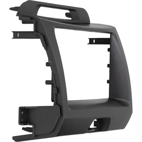 2-DIN-Autoradio-GPS-Einbausatz für KIA Sportage (2010–2016), Einbaurahmen mit Blende, kompatibel mit Stereo-DVD-Player, schwarzer Kunststoff (1/5)