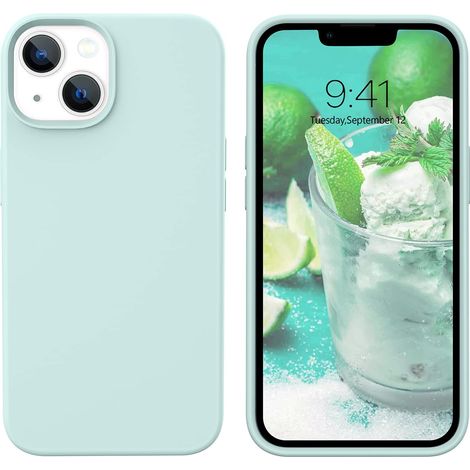 CUSTODIA IN SILICONE PER IPHONE 13 PRO MAX RETRO RESISTENTE (1/5)