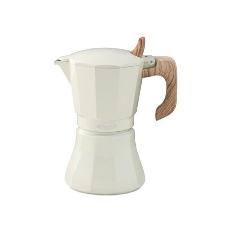 CAFETERA INDUCC. PETRA CREMA