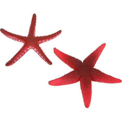 Étoile de mer lumineuse artificielle non toxique et résistante à la chaleur pour aquarium. (1/5)