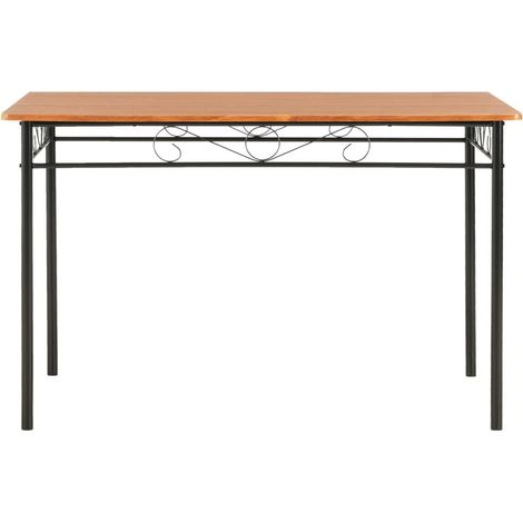 Maison Exclusive - Esstisch Braun 120×70×75 cm MDF