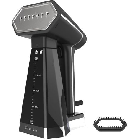 STEAMONE -Stiratore da viaggio 2000W 30g/min- Ferro da stiro portatile compatto (400 ml)- Rimuove il 99,99% dello sporco- Pronto in 40s per tutti i tessuti- Cavo da 3m - Spazzola inclusa - EUSN400B (1/5)