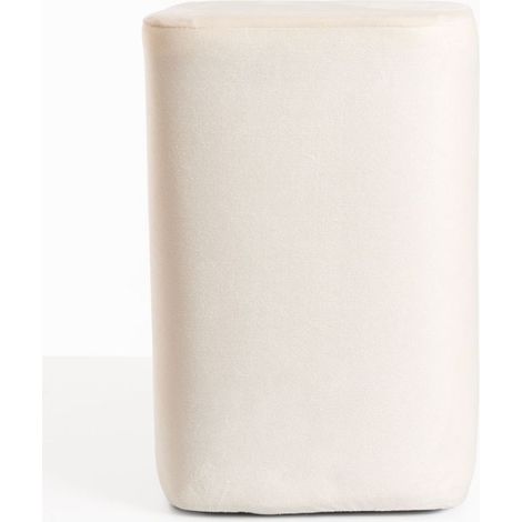 Taburetes Pequeños - Puff Laty Terciopelo - Beige