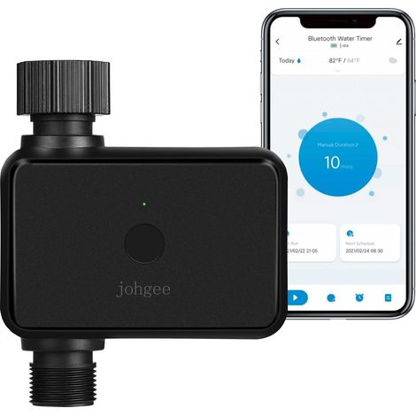 Programmateur d'arrosage intelligent WiFi Bluetooth avec passerelle, minuterie d'irrigation goutte-à-goutte étanche, système d'arrosage automatique pour potager et jardin extérieur (1/5)