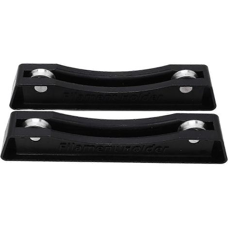 Support de bobine imprimante 3D, 2 pièces porte rouleau avec roulement, réglable pour filament PLA ABS, dérouleur FDM stable et fluide (1/5)