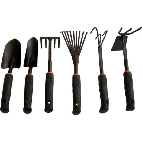 GARTENGERÄTE-SET, 6-TEILIG