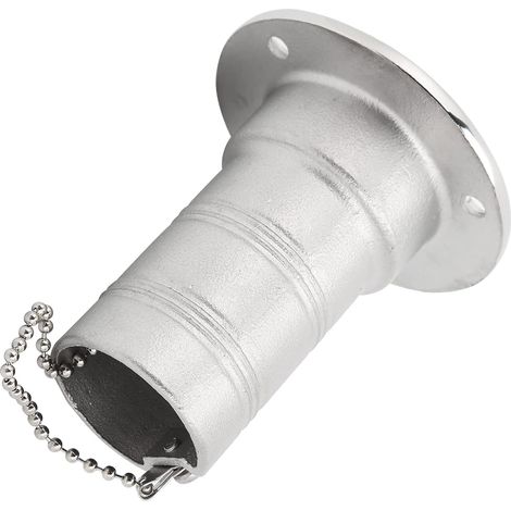 Entonnoir de Pont en Acier Inoxydable, Finition Miroir, Antirouille pour Bateaux, Yachts, 1 X clé D'ouverture (38MM) (1/5)