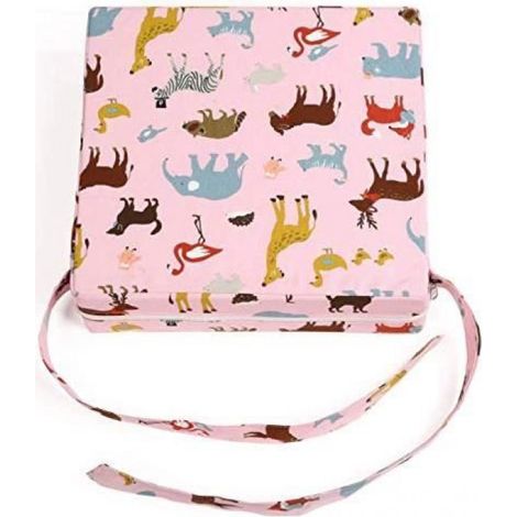 Coussin D'appoint Pour Chaise Enfant - Hauteur Réglable - Fixation Par Sangles Ajustables - 32 X 32 X 8 Cm - 1 Pièce (1/4)