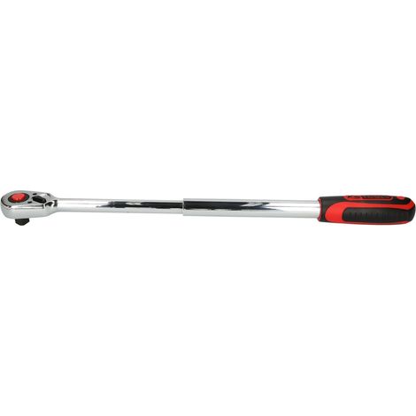 KS Tools 1/2 CHROMEplus Teleskop-Umschaltknarre, 36 Zahn (1/4)