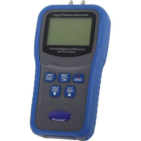 Manomètre numérique à écran LCD, haute précision, sensibilité et mesure rapide de la pression des gaz (1/5)