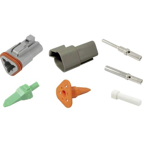 TE Connectivity 30S009 Connettore circolare Spina dritta, Presa dritta Tot poli: 3 1 KIT
