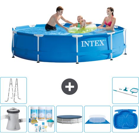 Intex Piscine Tubulaire Ronde - 305x76 cm - 8-pièces S20455 (1/5)