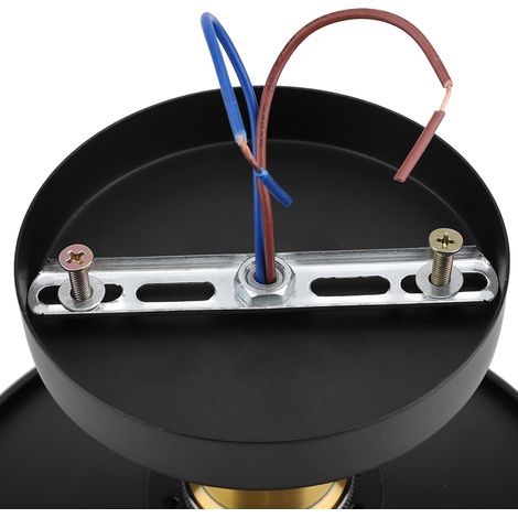 Suspension vintage E27, lampe suspendue, éclairage de couloir, décoration courte (1/5)