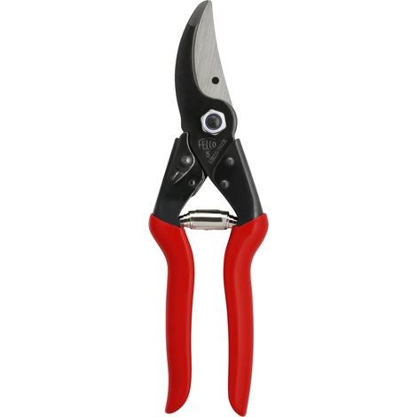 5 sécateur puissant pour grande main droite, coupe jusqu’à 25 mm, longueur 225 mm, tête effilée pour accès facile, poignées en acier, idéal pour une taille précise au quotidien
