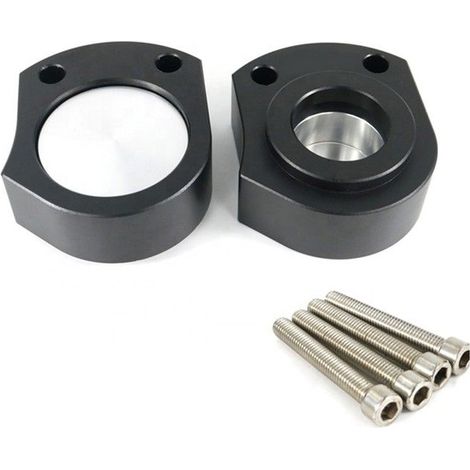 Rehausse de guidon 25mm pour Kawasaki ZZR 1400 06-20 augmenter