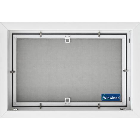 Mosquitera Fija para ventanas PVC Aluplast 800x500 (1/2)