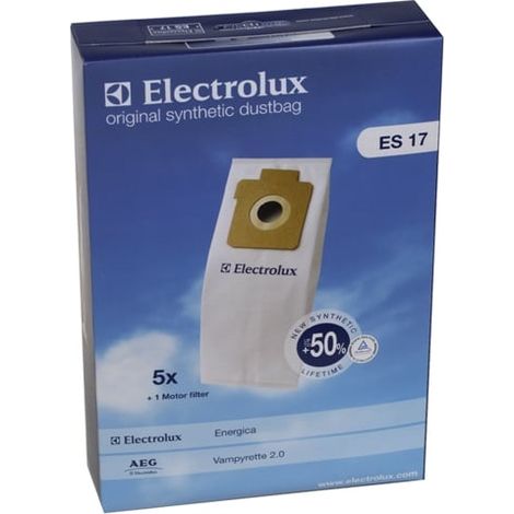 Electrolux - bolsa para aspiradora es17 5 piezas+ 1 micro-filtro - 9002563394 - 7321420338553