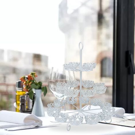 Dessertständer für Hotels, Cupcake-Ständer, 24 Dessertbehälter (1/5)