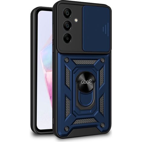 Carcasa COOL para Samsung A356 Galaxy A35 5G Hard Ring Marino