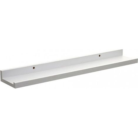 Estante blanco tipo marco 58x10x4cm (1/4)