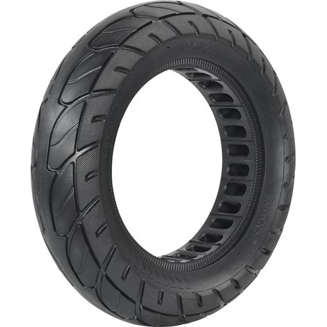 10x2.50 solid tire for 10-inch electric scooter, airless elastic rubber tire and puncture-proof, 10x2.5 replacement tire. (1/4)