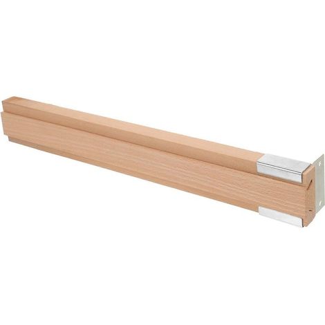 Satz Schubladenschienen aus Holz für Möbel, Aufbewahrungsschiene, Ersatzführung für Kommode (1/5)
