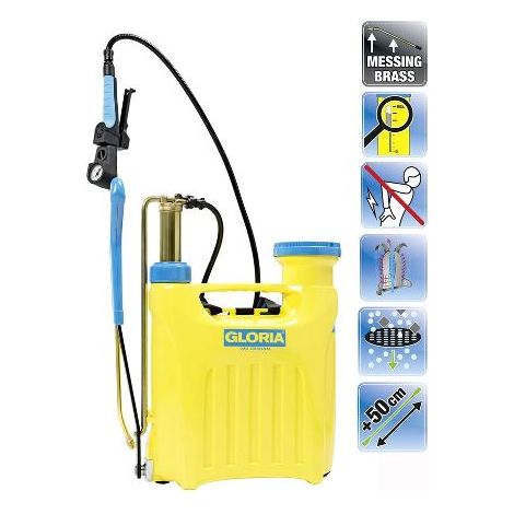 GLORIA Rückensprühgerät Pro 1300 Gartenspritze 13L