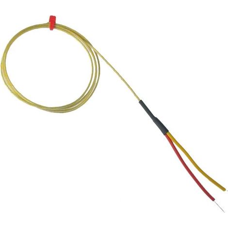 Thermocouple type Type K, L 3m, +350°C max à Raccord dénudé ( Prix pour 1 )